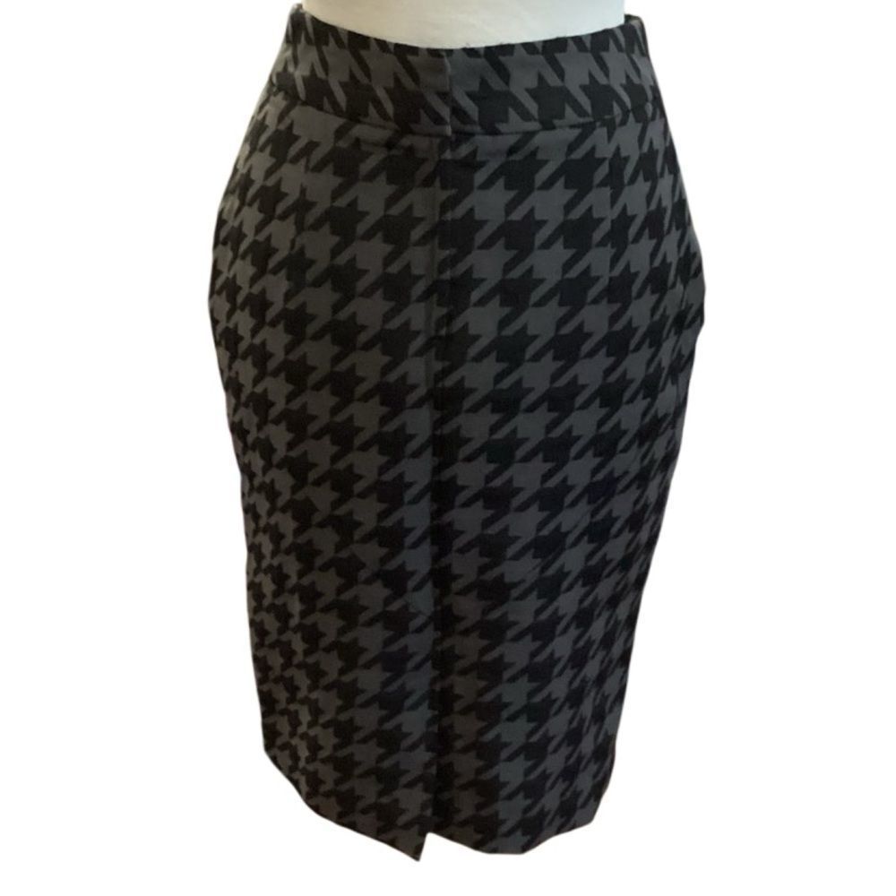Worthington Houndstooth Pencil Skirt Size 4 - Picture 6 of 12